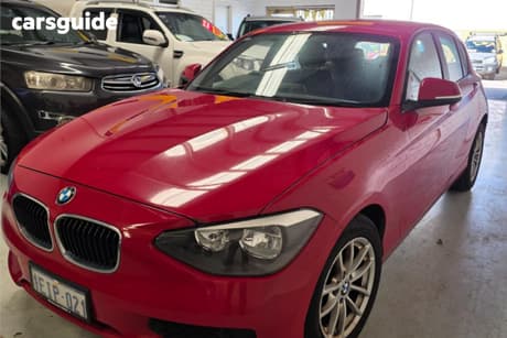 Red 2013 BMW 116I Hatchback 16I