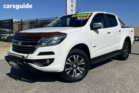 White 2019 Holden Colorado Crew Cab Pickup Ltz (4X4) (5Yr)