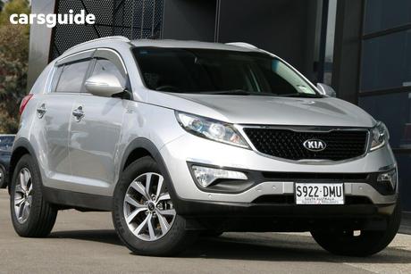 Silver 2015 Kia Sportage Wagon Sli (Awd)
