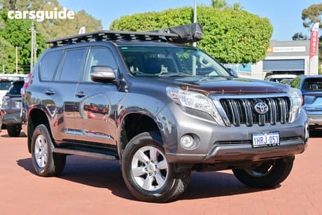 Grey 2016 Toyota Landcruiser Prado Wagon Gxl (4X4)