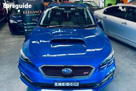 Blue 2017 Subaru Levorg Wagon 2.0 Sti Sport