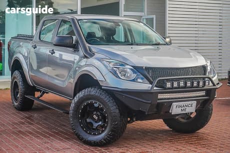 Silver 2019 Mazda BT-50 Dual Cab Utility Xtr (4X4) (5Yr)