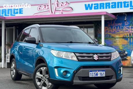 Blue 2017 Suzuki Vitara Wagon Rt-S