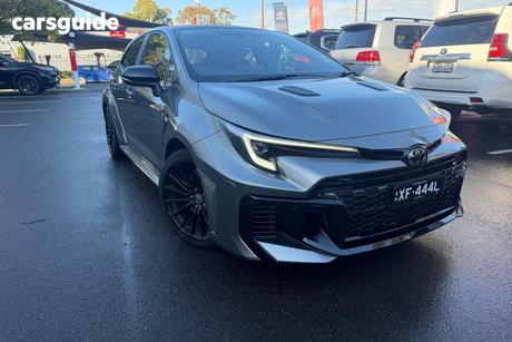 Silver 2025 Toyota GR Corolla Hatchback Gts