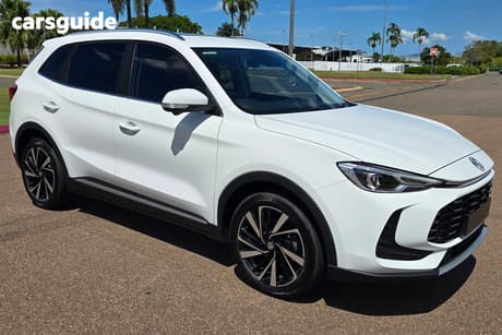 White 2026 MG ZS Hybrid+ Wagon Excite