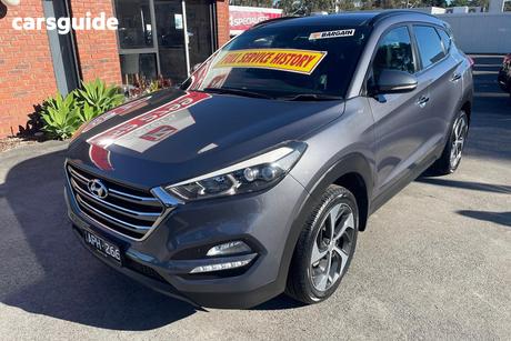 Grey 2017 Hyundai Tucson Wagon Elite (Fwd)