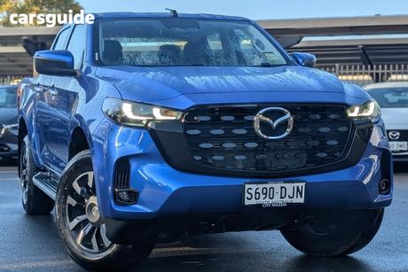 Blue 2025 Mazda BT-50 Dual Cab Pick-up Xtr (4X4)