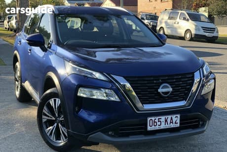 Blue 2024 Nissan X-Trail Wagon St-L (2Wd)