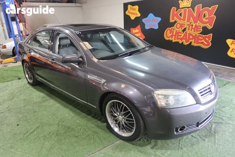 Grey 2007 Holden Statesman Sedan V6