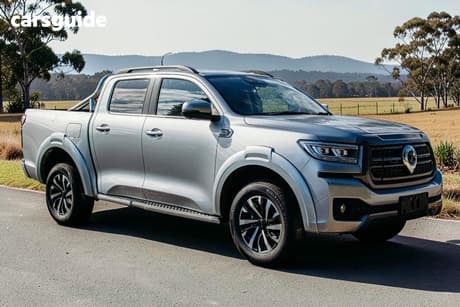 Silver 2026 GWM Cannon Dual Cab Utility Ultra (4X4)