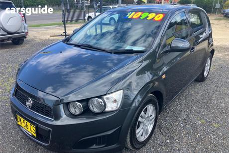 Grey 2016 Holden Barina Hatchback Cd