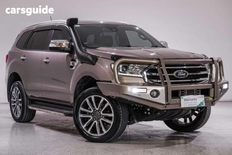 Silver 2020 Ford Everest Wagon Titanium (4Wd)