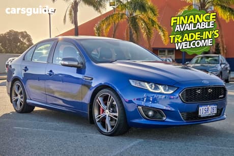 Blue 2015 Ford Falcon Sedan Xr8