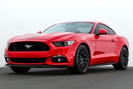 Red 2017 Ford Mustang Coupe Fastback Gt 5.0 V8