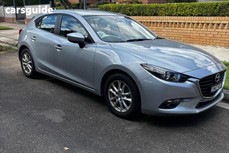 Silver 2018 Mazda 3 Hatchback Maxx Sport (5Yr)