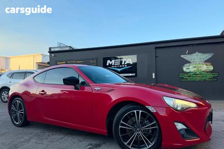 Red 2013 Toyota 86 Coupe Gts