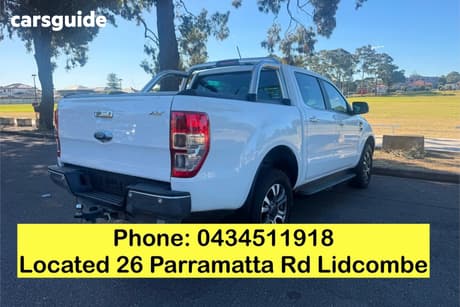 White 2020 Ford Ranger Double Cab Pick Up Xlt 3.2 Hi-Rider (4X2)