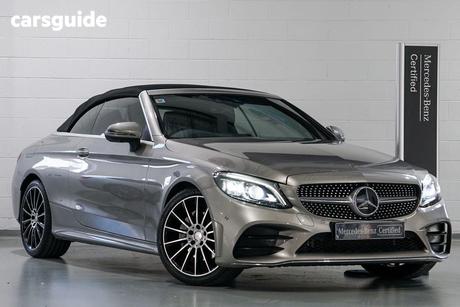 Silver 2018 Mercedes-Benz C300 Cabriolet