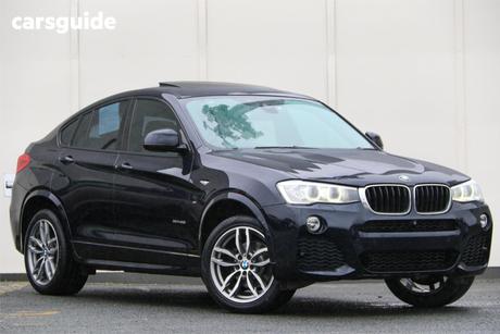 Black 2017 BMW X4 Coupe Xdrive 20I