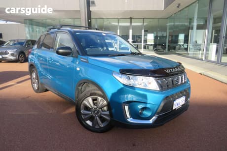 Blue 2022 Suzuki Vitara Wagon Turbo