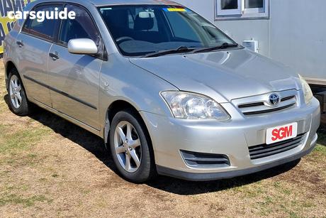Silver 2004 Toyota Corolla Hatch CONQUEST