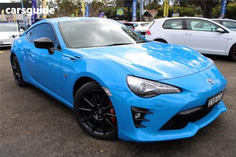 Blue 2019 Toyota 86 Coupe Gts Performance (Apollo Blue)