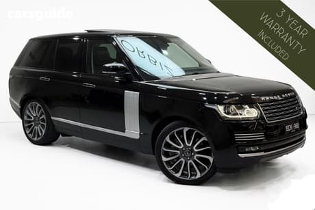 Black 2013 Land Rover Range Rover SUV V8SC AUTOBIOGRAPHY 4X4