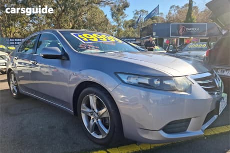 Silver 2012 Honda Accord Euro Sedan 8TH GEN F