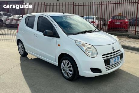 White 2010 Suzuki Alto Hatchback Gl