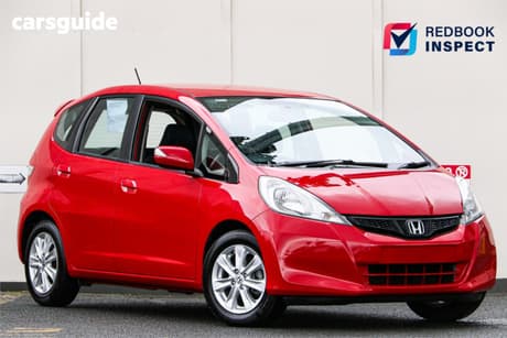 Red 2013 Honda Jazz Hatchback Vibe