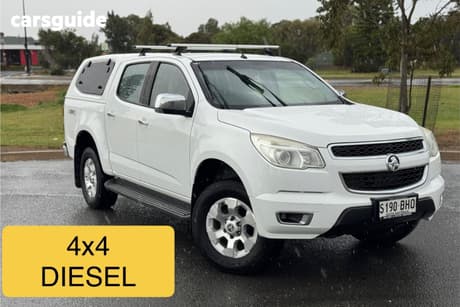 White 2015 Holden Colorado Crew Cab Pickup Ltz (4X4)