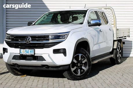 White 2023 Volkswagen Amarok Dual Cab Utility Style Tdi600 4Motion