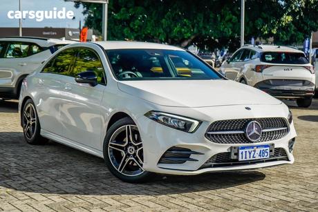 White 2019 Mercedes-Benz A200 Sedan