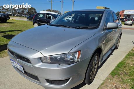 Silver 2012 Mitsubishi Lancer Sedan Lx