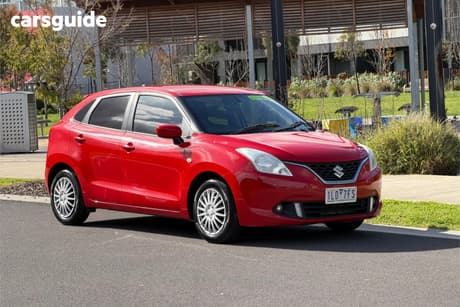 Red 2017 Suzuki Baleno Hatchback Gl (Qld)