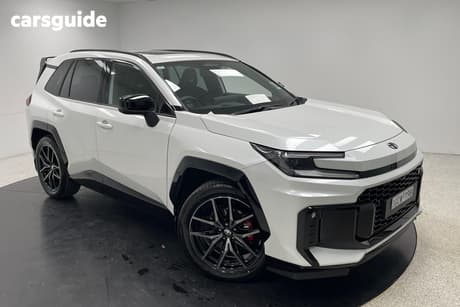 White 2026 Toyota RAV4 Wagon Gr Sport (Awd) Phev