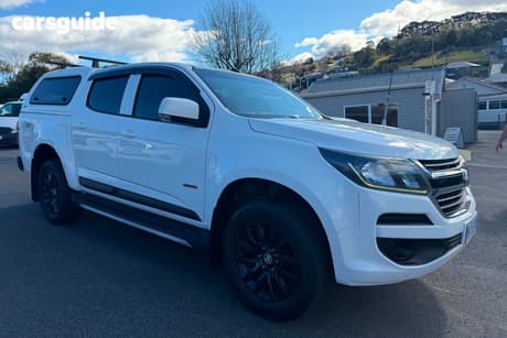 White 2016 Holden Colorado Crew Cab Pickup Ls (4X4)