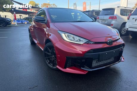Red 2025 Toyota GR Yaris Hatchback Gts