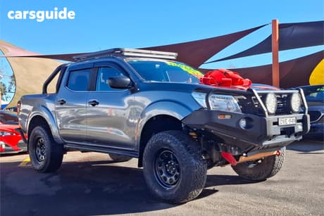 Silver 2017 Nissan Navara Dual Cab Utility St (4X4)