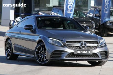 Grey 2019 Mercedes-Benz C43 Coupe 43