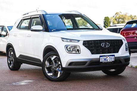 White 2025 Hyundai Venue Wagon Active