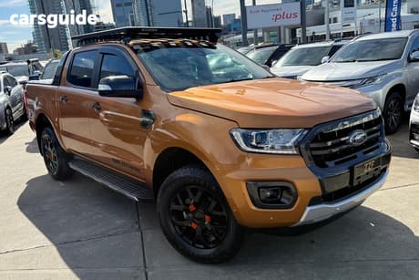 Orange 2021 Ford Ranger Double Cab Pick Up Wildtrak 2.0 (4X4)