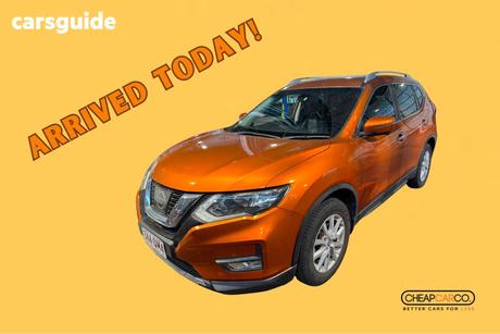 Orange 2018 Nissan X-Trail Wagon St-L (2Wd)
