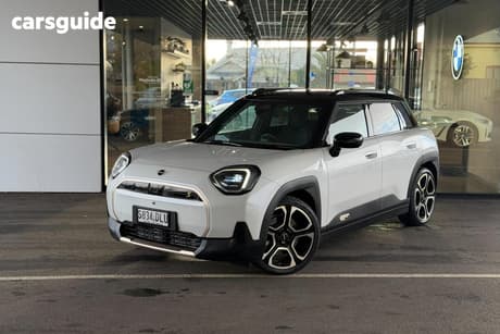 White 2024 Mini Aceman Hatchback Se