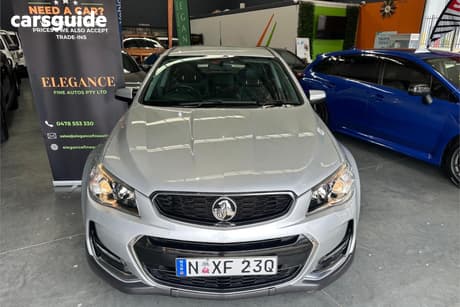 Silver 2017 Holden Commodore Sedan Sv6