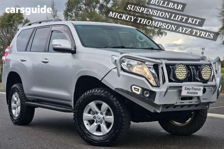 Silver 2013 Toyota Landcruiser Prado Wagon Gxl (4X4)