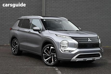 Grey 2021 Mitsubishi Outlander Wagon Exceed 7 Seat (Awd)