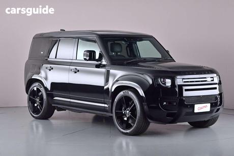 Black 2021 Land Rover Defender Wagon 110 P525 V8 (386Kw)