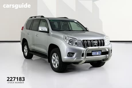 Silver 2012 Toyota Landcruiser Prado Wagon Gxl (4X4)