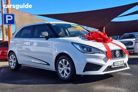 White 2020 MG MG3 Hatchback Core